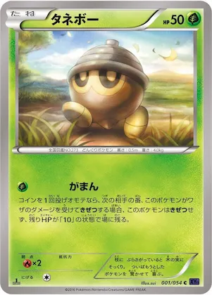Seedot #1 – XY11-Bb: Fever-Burst Fighter