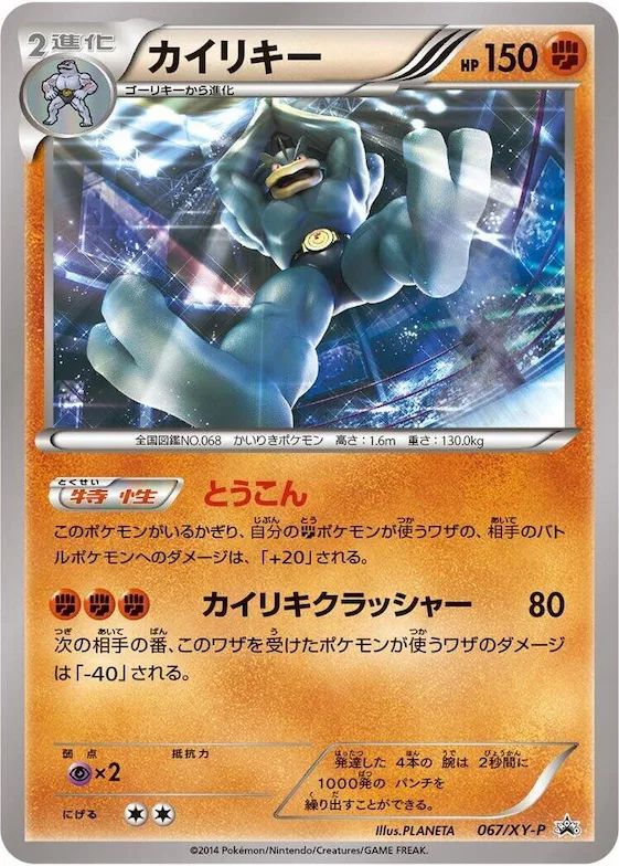 Machamp #67 – XY-P: XY Promos