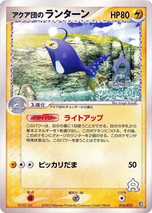 Team Aqua's Lanturn #16 – Aqua Deck Kit