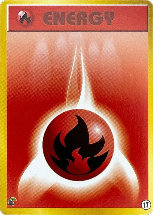 Basic Fire Energy - 17 #17 – Intro Pack Neo (Chikorita)