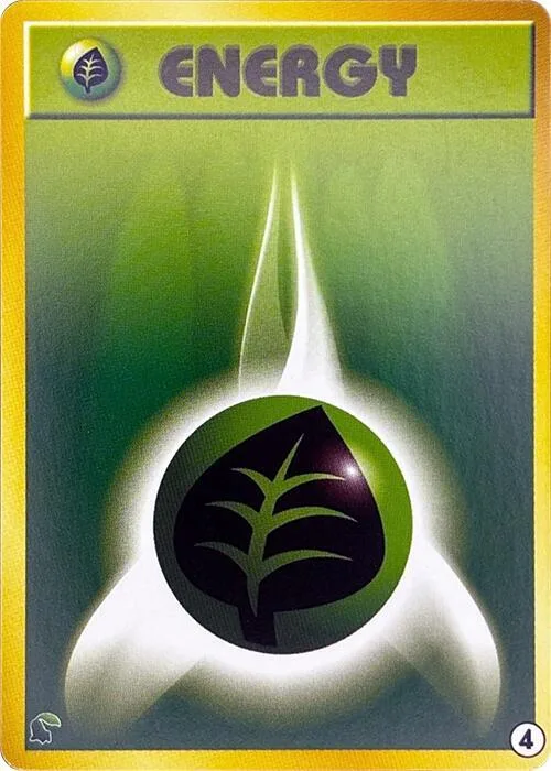 Basic Grass Energy - 4 #4 – Intro Pack Neo (Chikorita)