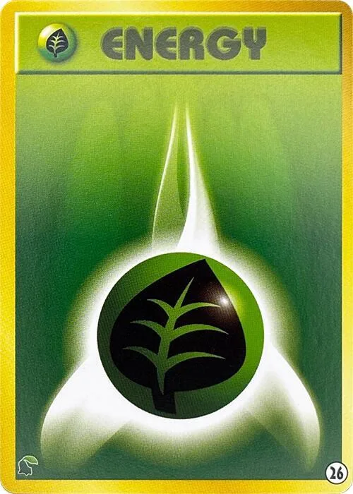 Basic Grass Energy - 26 #26 – Intro Pack Neo (Chikorita)