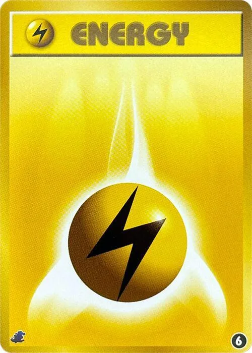 Basic Lightning Energy - 6 #6 – Intro Pack Neo (Totodile)