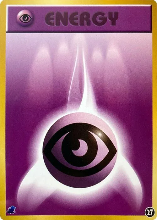 Basic Psychic Energy - 27 #27 – Intro Pack Neo (Totodile)