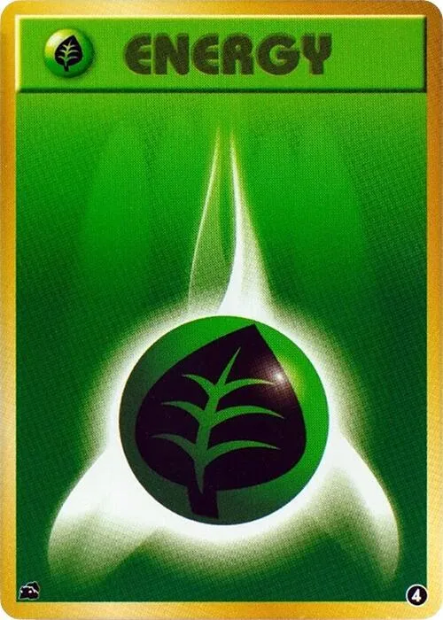 Basic Grass Energy - 4 #4 – Intro Pack (Bulbasaur)
