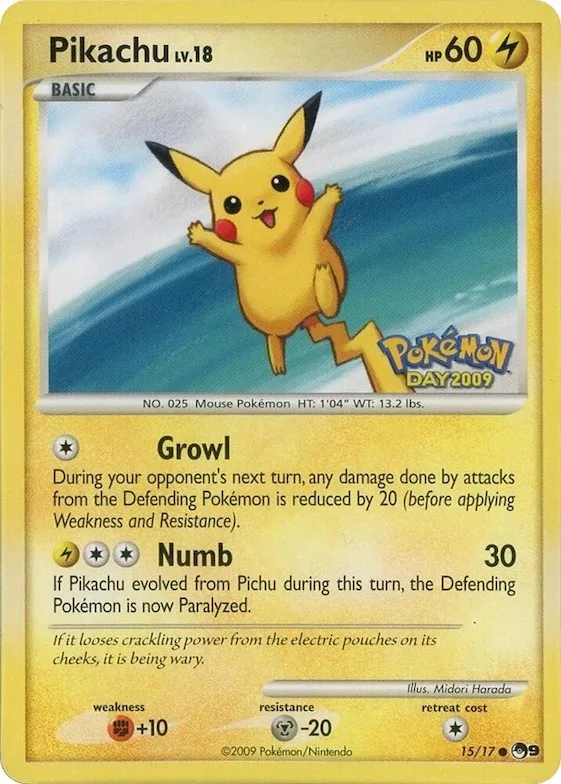 Pikachu (Pokemon Day 2009) #15 – POP Series 9