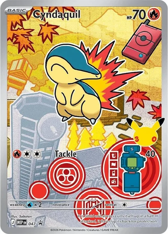 Cyndaquil - 047 #47 – Mega Evolution Promo