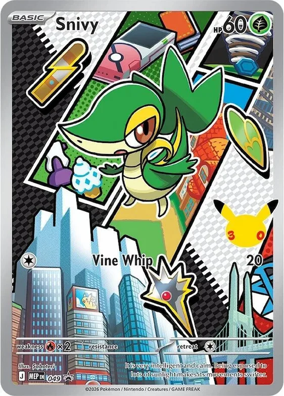 Snivy - 049 #49 – Mega Evolution Promo