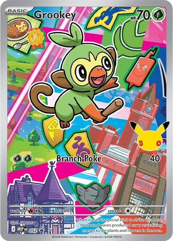 Grookey - 052 #52 – Mega Evolution Promo