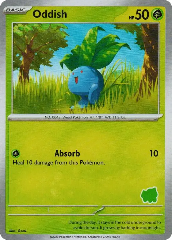 Oddish #p524008 – My First Battle