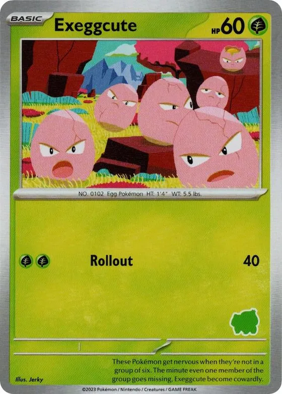 Exeggcute #p524013 – My First Battle