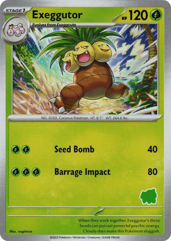 Exeggutor #p524015 – My First Battle