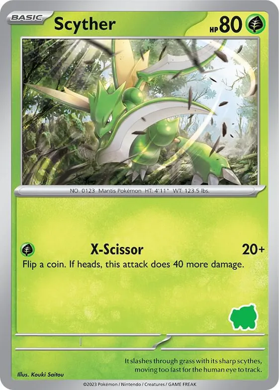 Scyther #p524016 – My First Battle