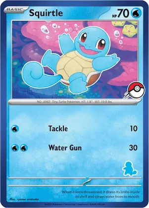 Squirtle (Blue Border) #p524046 – My First Battle