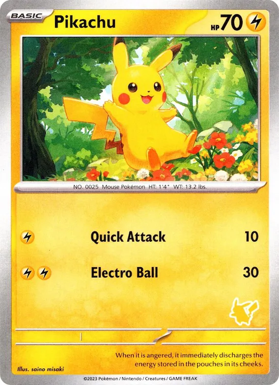 Pikachu #p524060 – My First Battle