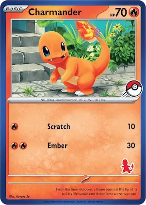 Charmander (Blue Border) #p524084 – My First Battle
