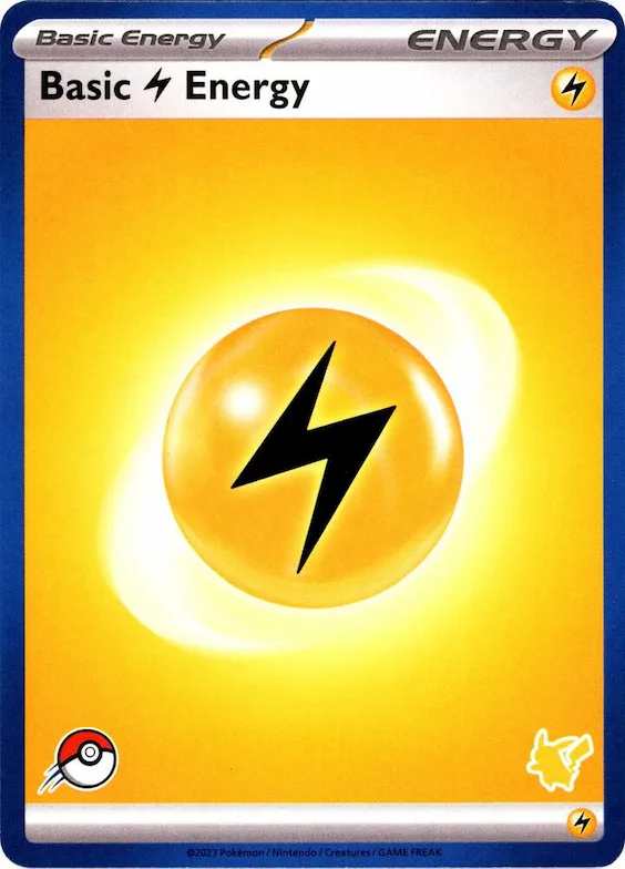 Basic Lightning Energy (Blue Border) #p532090 – My First Battle