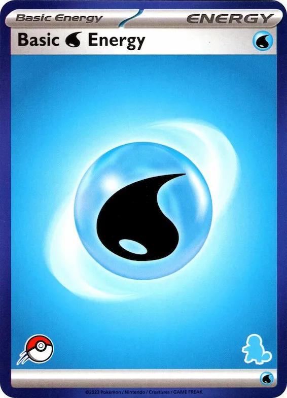 Basic Water Energy (Blue Border) #p532091 – My First Battle