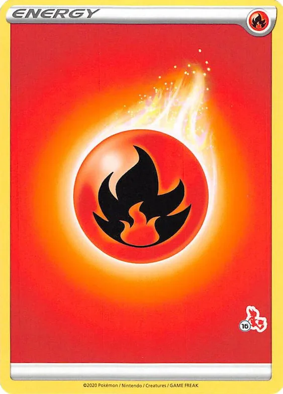 Fire Energy (#16 Cinderace Stamped) #p268102 – Battle Academy 2022