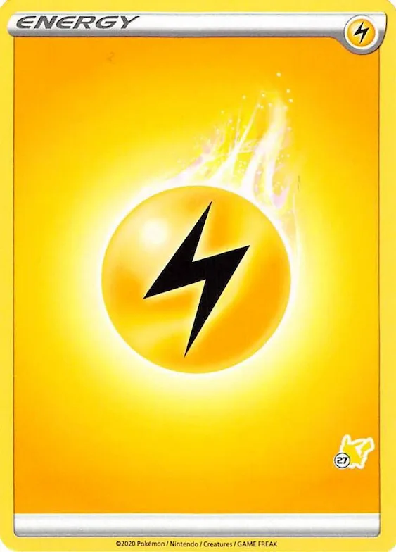 Lightning Energy (#27 Pikachu Stamped) #p268201 – Battle Academy 2022