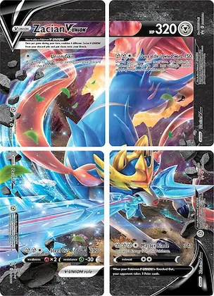 Zacian V-UNION [Set of 4] #p247376 – Sword & Shield Promo Cards