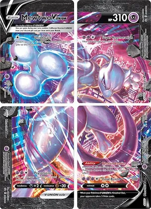 Mewtwo V-UNION [Set of 4] #p248895 – Sword & Shield Promo Cards