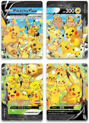 Pikachu V-Union [Set of 4] #p251099 – Sword & Shield Promo Cards