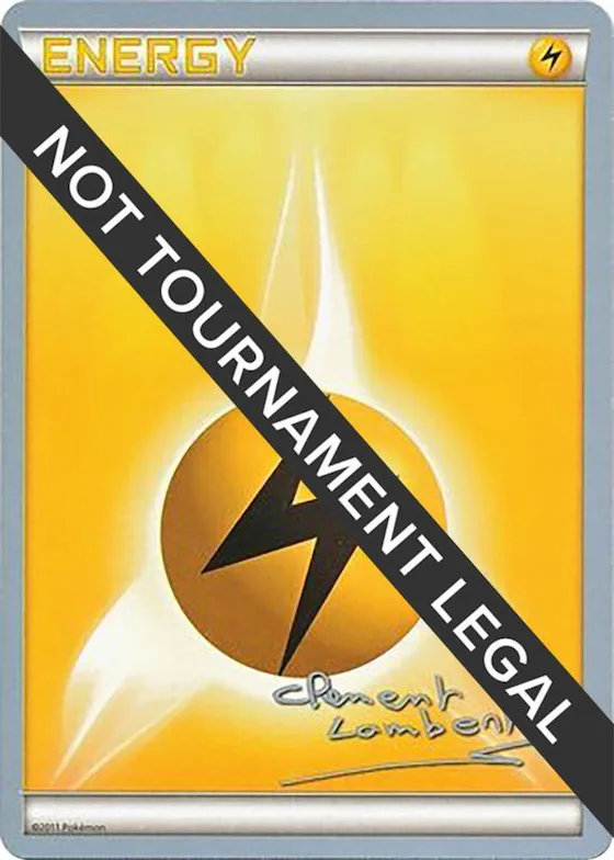 Lightning Energy - 2013 (Clement Lamberton) #p480708 – World Championship Decks