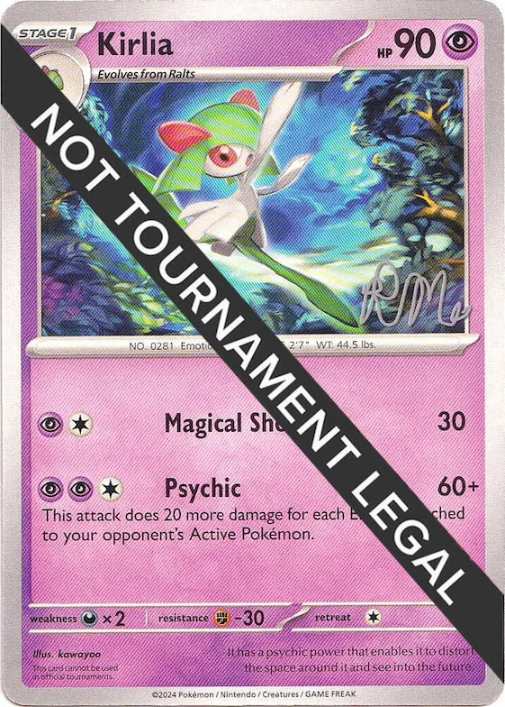 Kirlia - 2025 (Riley McKay) #p689016 – World Championship Decks