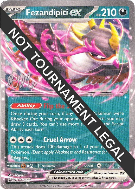 Fezandipiti ex - 2025 (Riley McKay) #p689019 – World Championship Decks
