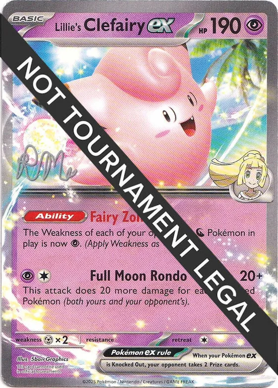 Lillie's Clefairy ex - 2025 (Riley McKay) #p689023 – World Championship Decks