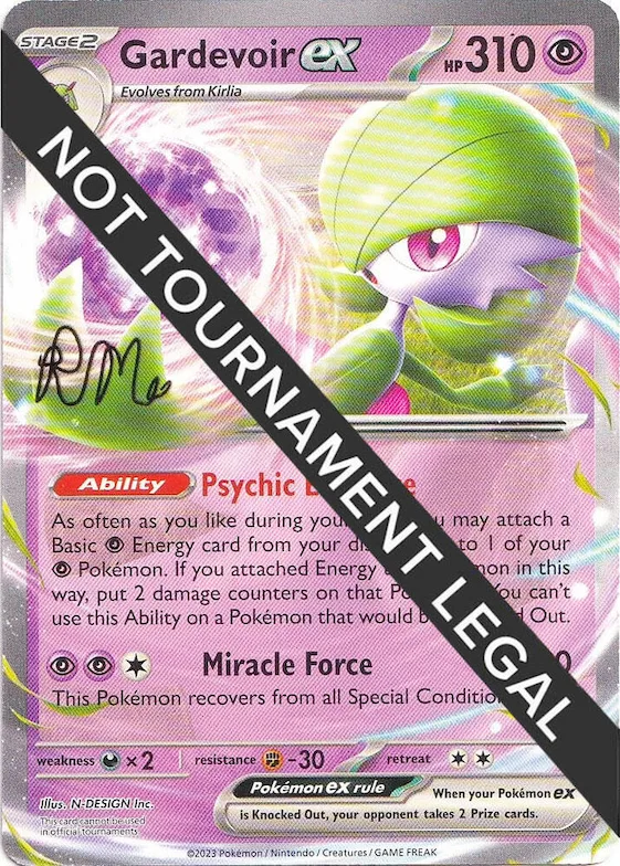 Gardevoir ex - 2025 (Riley McKay) [Gold Stamped] #p696839 – World Championship Decks