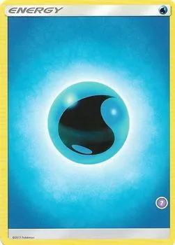 Water Energy (7) #p168178 – SM Trainer Kit: Alolan Sandslash & Alolan Ninetales