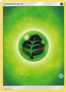 Grass Energy (7) #p168229 – SM Trainer Kit: Alolan Sandslash & Alolan Ninetales