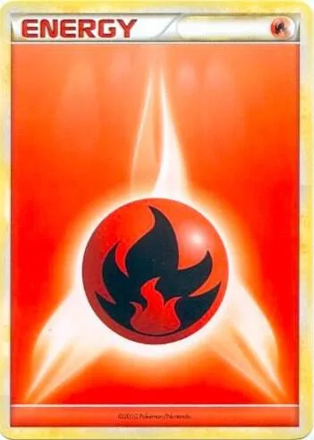 Fire Energy (2010 Unnumbered HGSS Style Non-Holo) #p145555 – XY Trainer Kit: Sylveon & Noivern