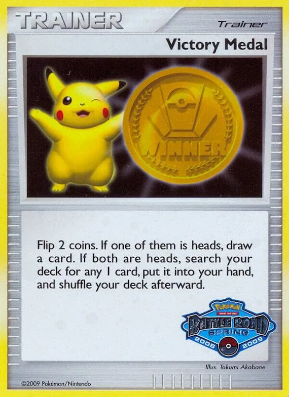 Victory Medal - 2008-2009 (Battle Road Spring) #p211980 – XY Trainer Kit: Sylveon & Noivern