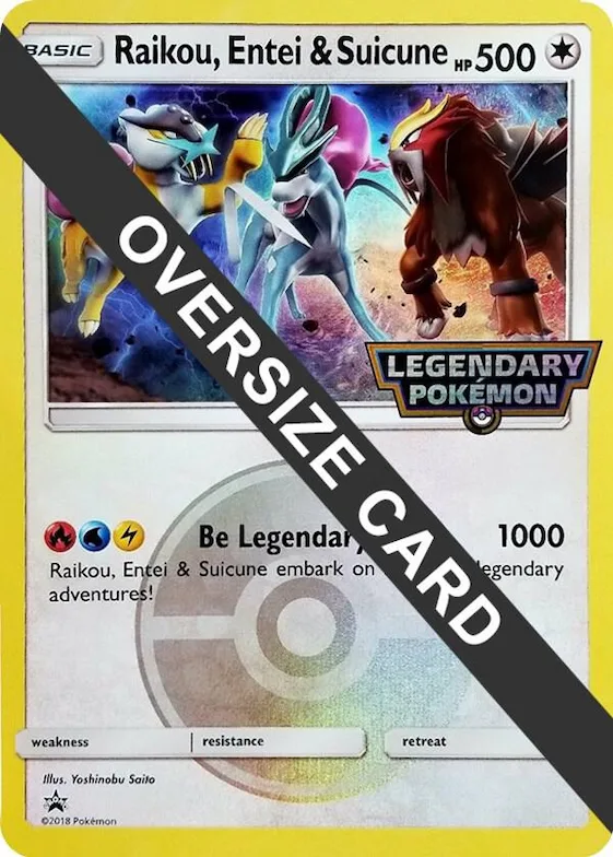 Raikou, Entei & Suicune #p164235 – XY Trainer Kit: Sylveon & Noivern