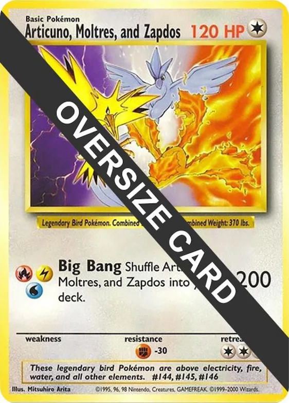 Articuno, Moltres, and Zapdos (Warner Bros. Promo) #p211417 – XY Trainer Kit: Sylveon & Noivern