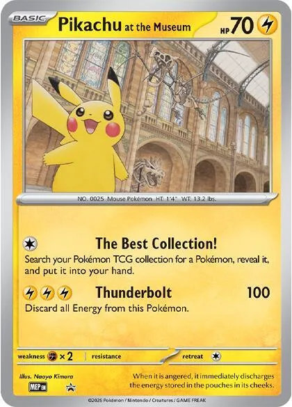 Pikachu at the Museum #p678659 – XY Trainer Kit: Sylveon & Noivern