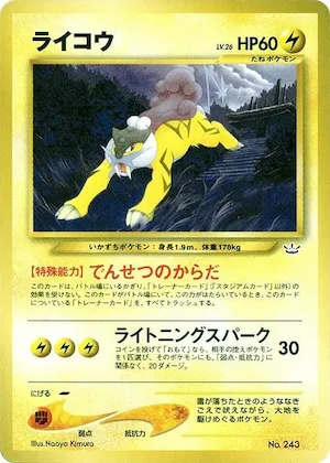 Raikou #243 – Neo Premium File 3