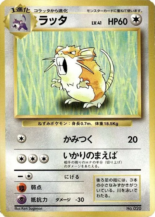 Raticate #20 – Expansion Pack (No Rarity)