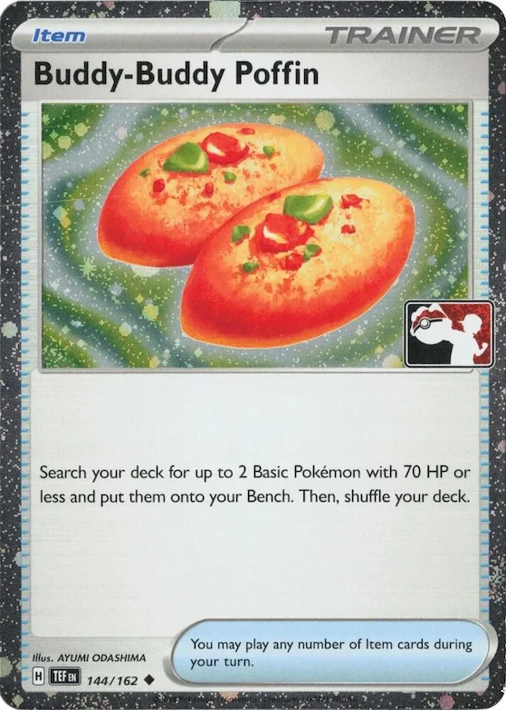 Buddy-Buddy Poffin (Cosmos Holo) #144 – Prize Pack Series Cards