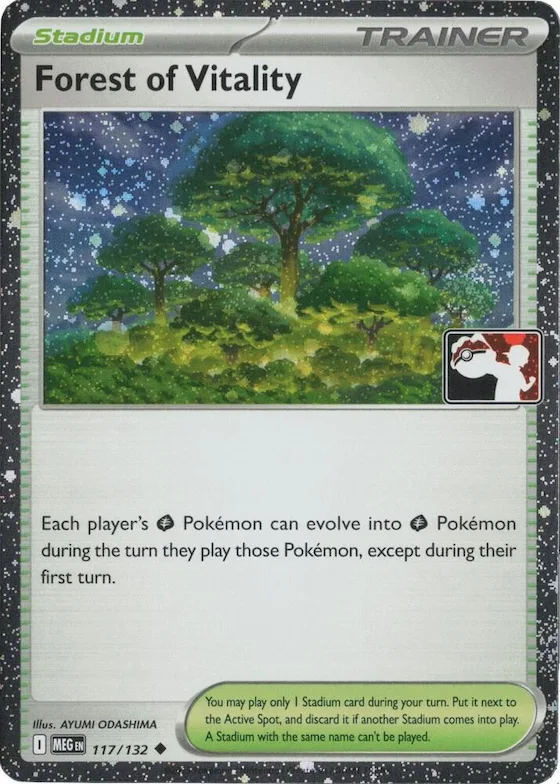 Forest of Vitality (Cosmos Holo) #117 – Prize Pack Series Cards