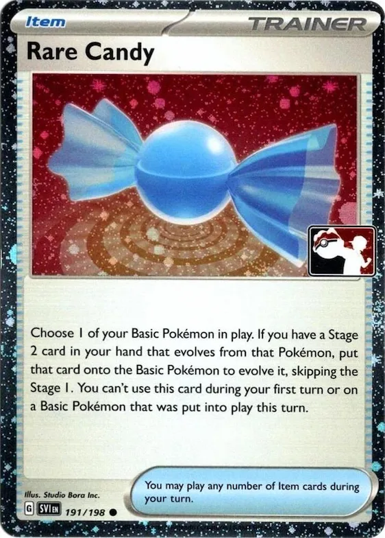 Rare Candy (Cosmos Holo) #191 – Prize Pack Series Cards
