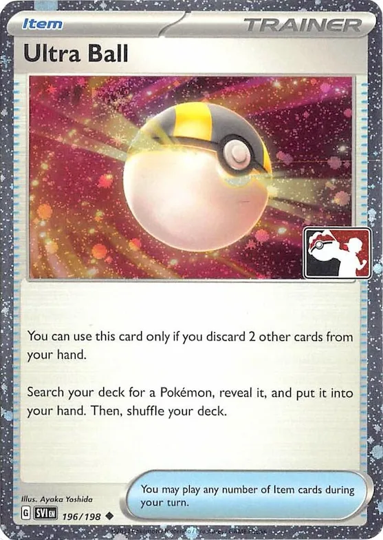 Ultra Ball (Cosmos Holo) #196 – Prize Pack Series Cards