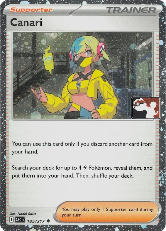 Canari (Cosmos Holo) #185 – Prize Pack Series Cards