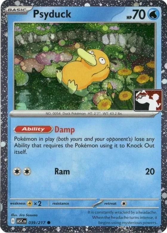 Psyduck (Cosmos Holo) #39 – Prize Pack Series Cards