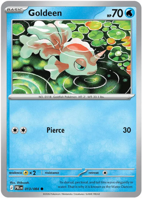 Goldeen #13 – Pitch Black