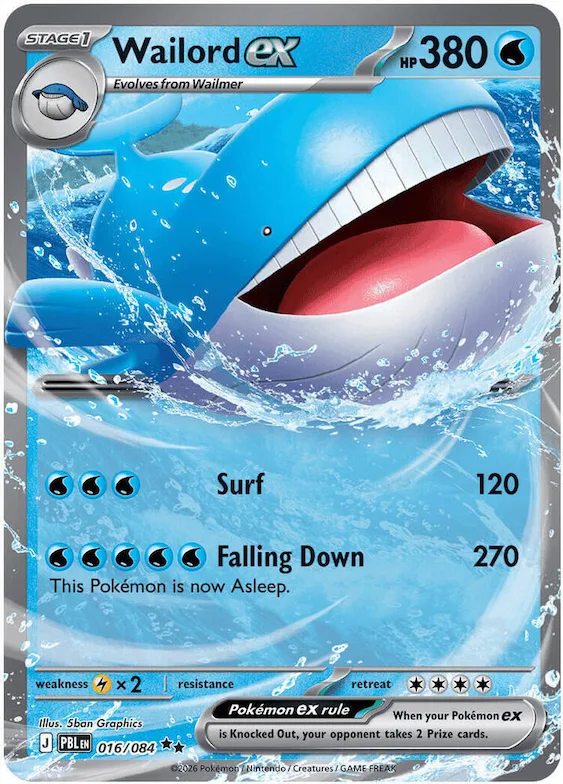 Wailord-ex 16 – Nuit Noire