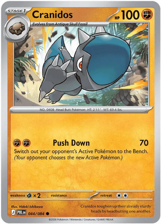 Cranidos #44 – Pitch Black